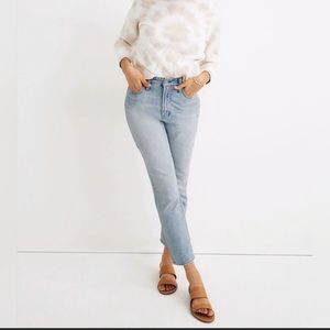 Madewell The Curvy Perfect Vintage Jeans Fitzgerald Wash Size 27